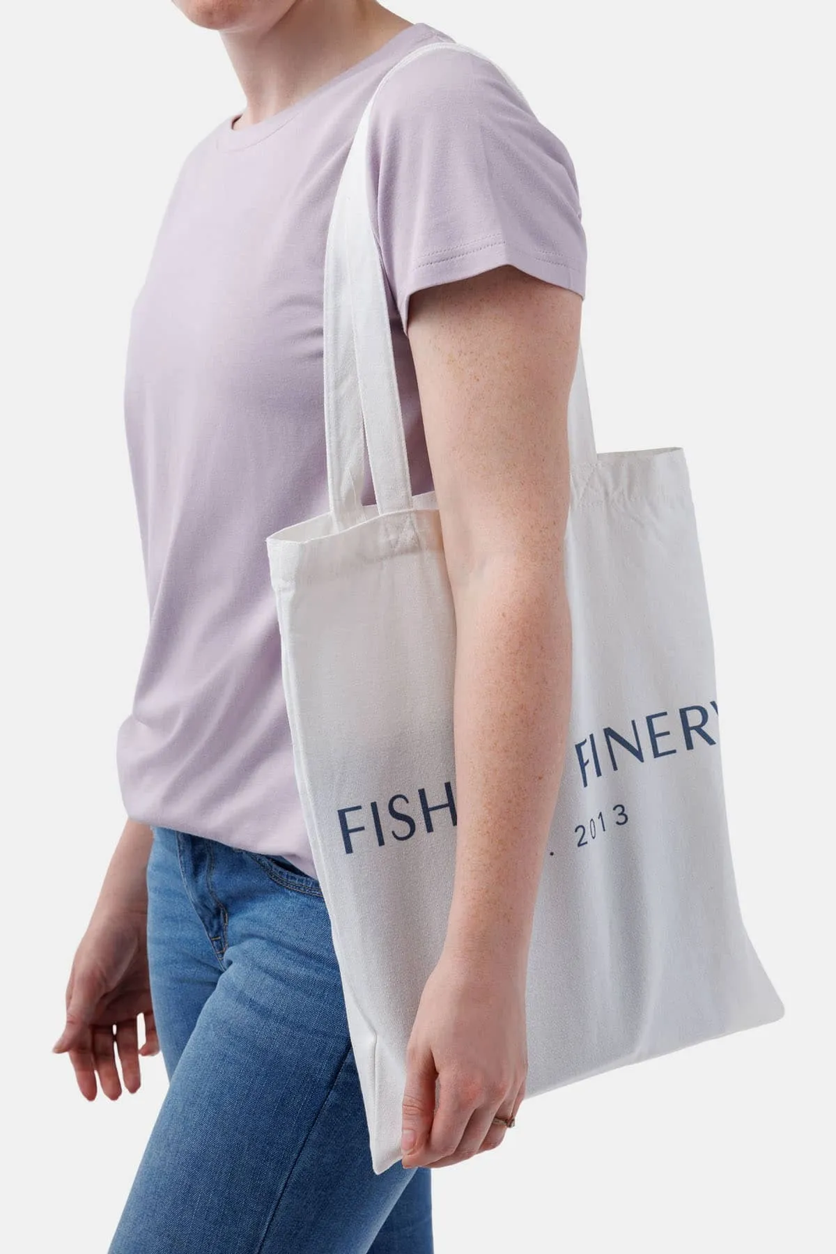 100% Organic Cotton Reusable Shopping Tote Bag