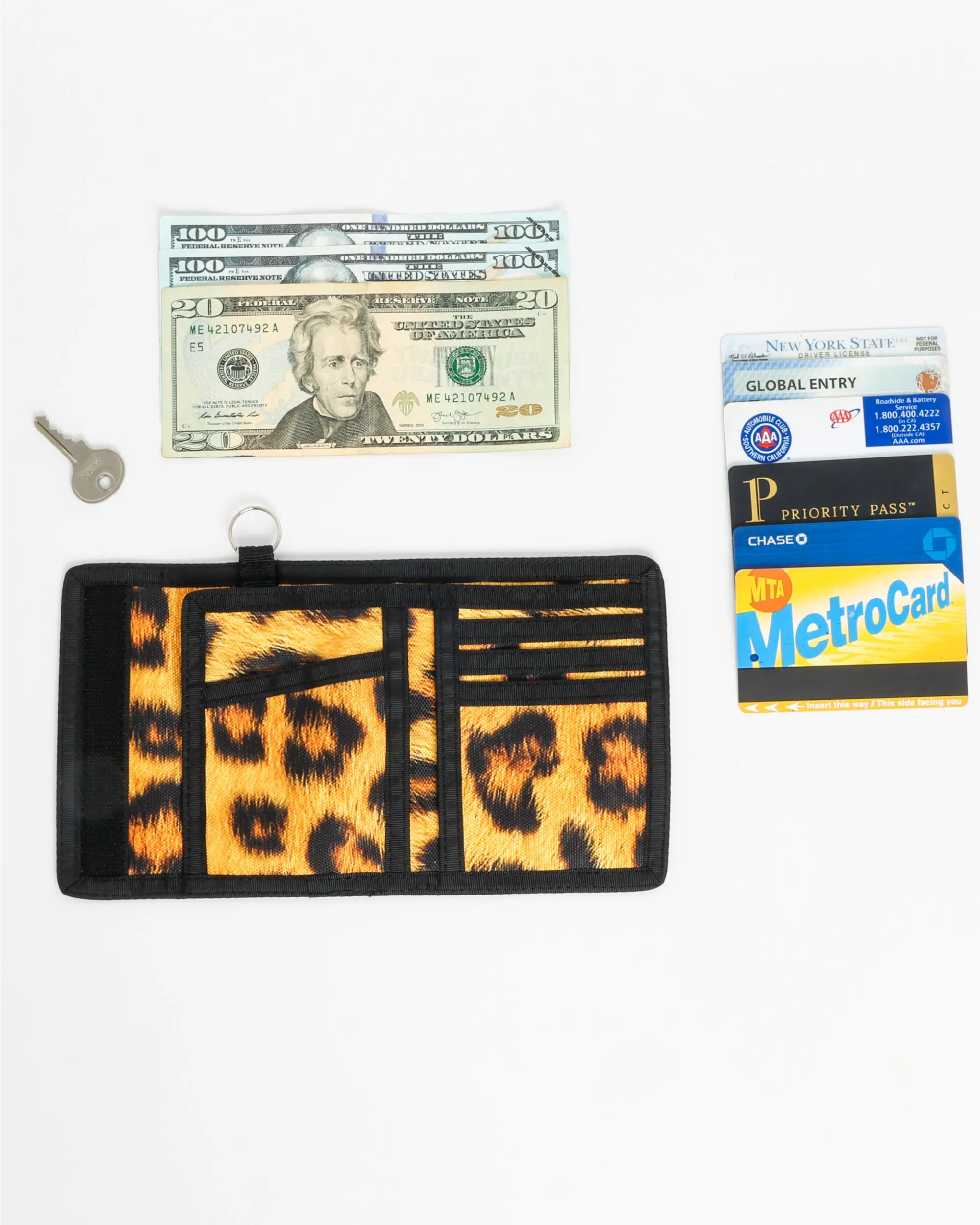 80's Wallet | Bi-Fold RFID |LEOPARD