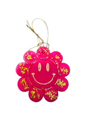 Air Freshener  Pink Happy Flower