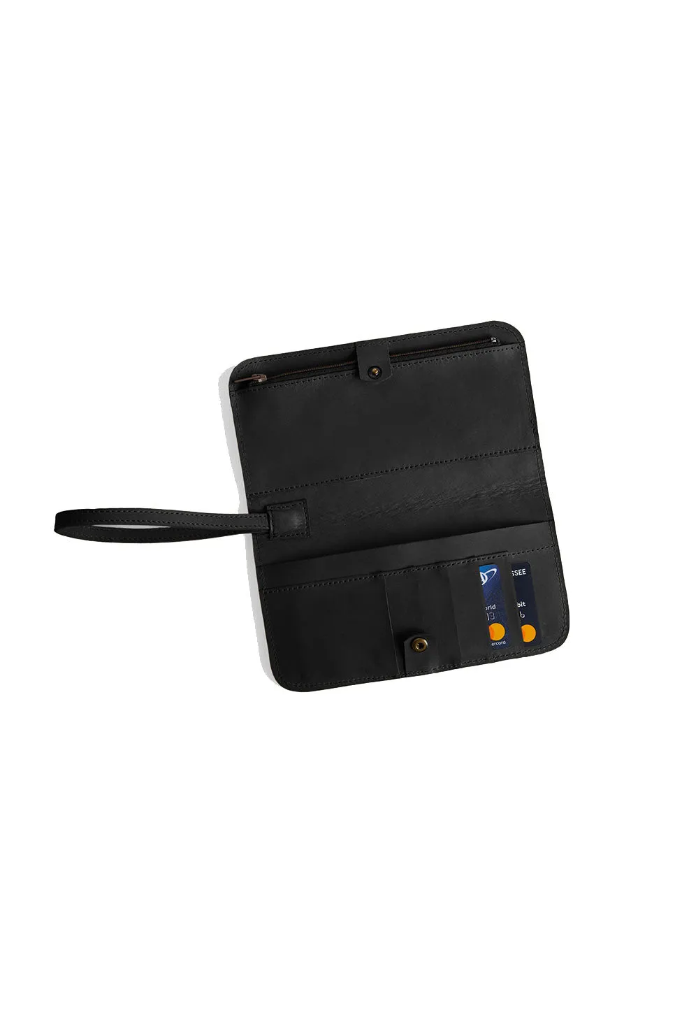 ALEM SNAP WALLET - BLACK