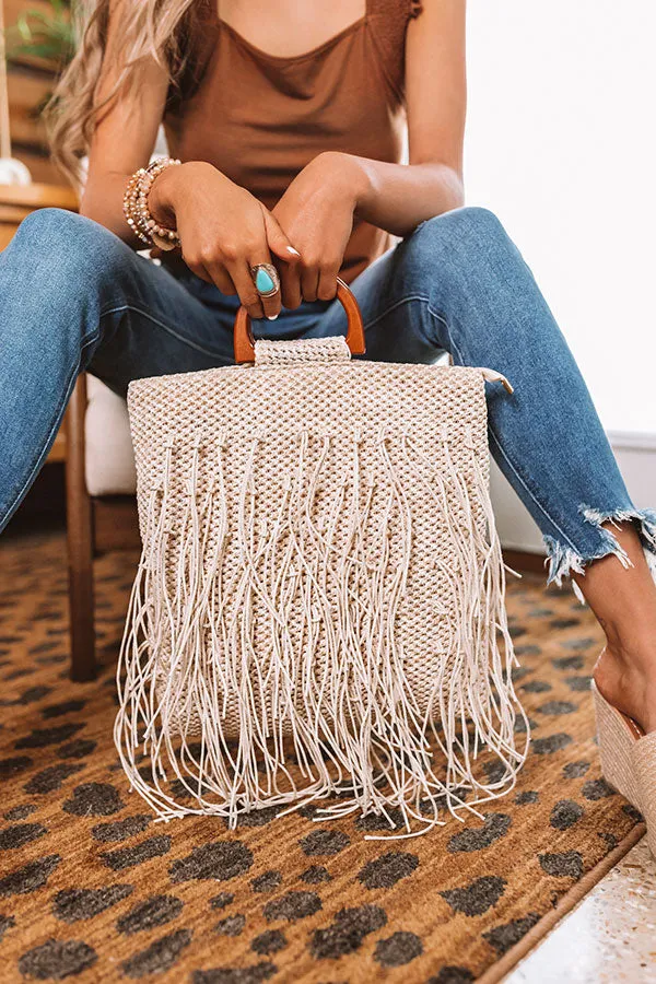 Amalfi Bound Tote In Ivory