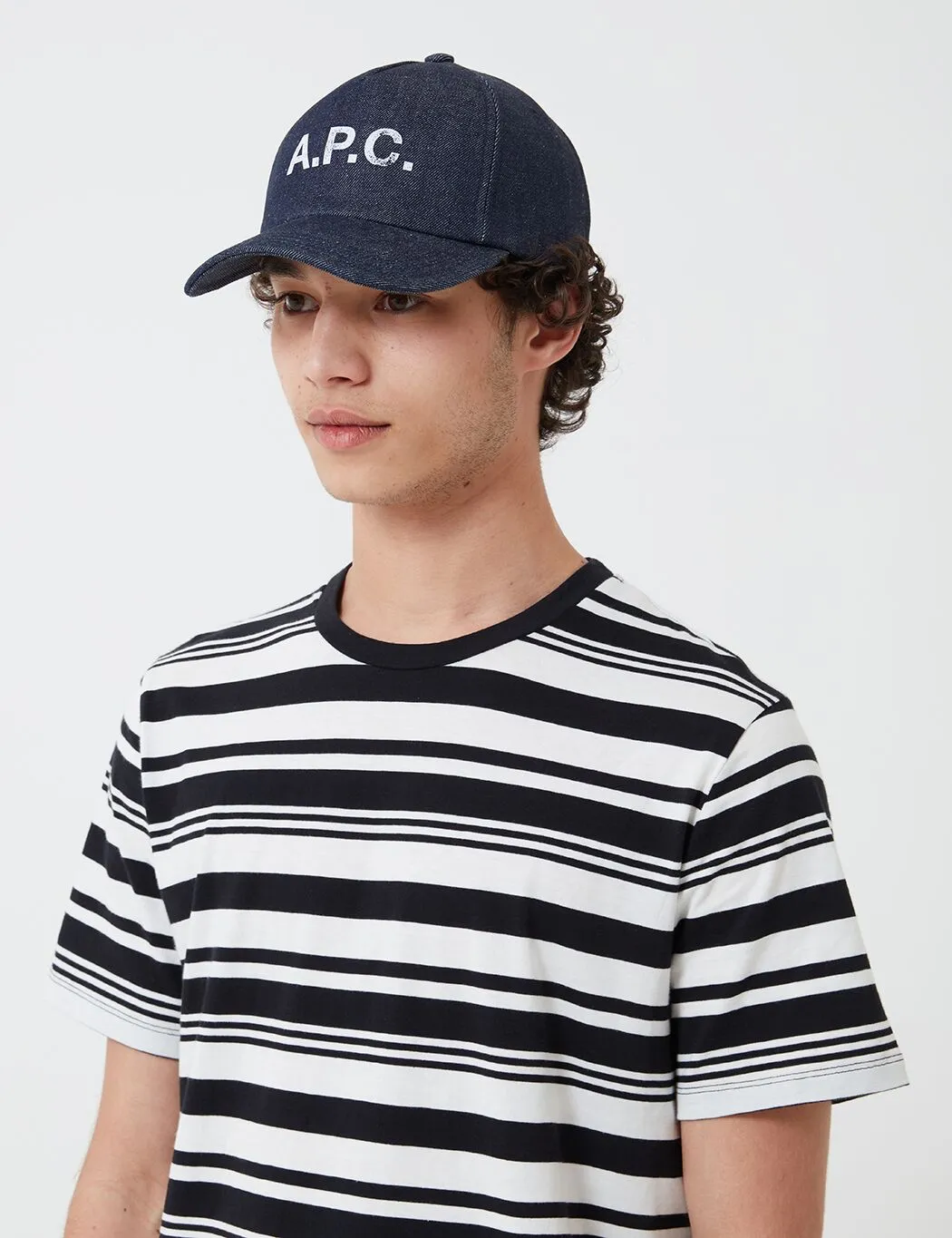 A.P.C. Eden Cap (Denim) - Indigo