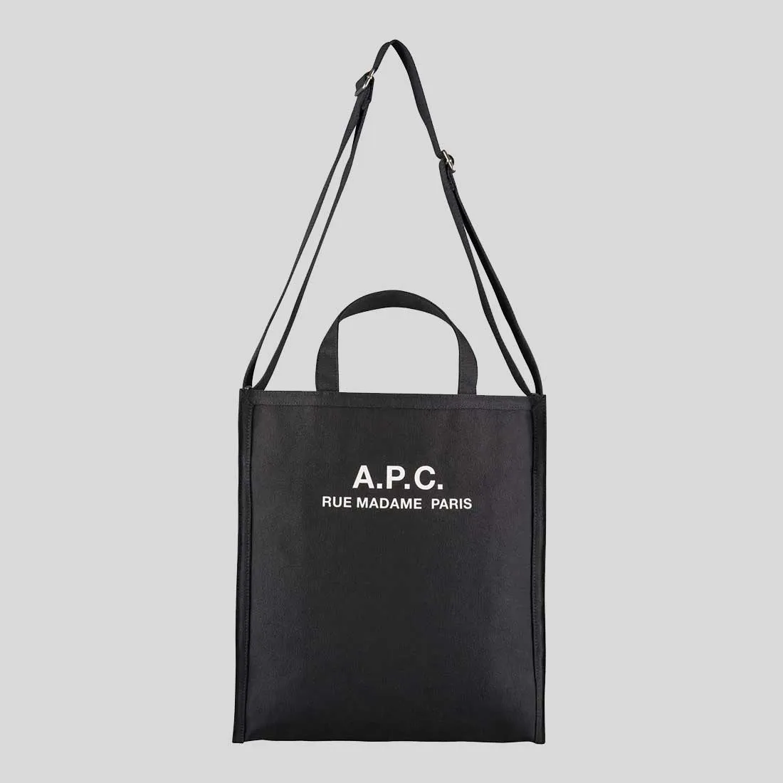 A.P.C. Recuperation Shopping Bag Black CODBMH61318LZZ