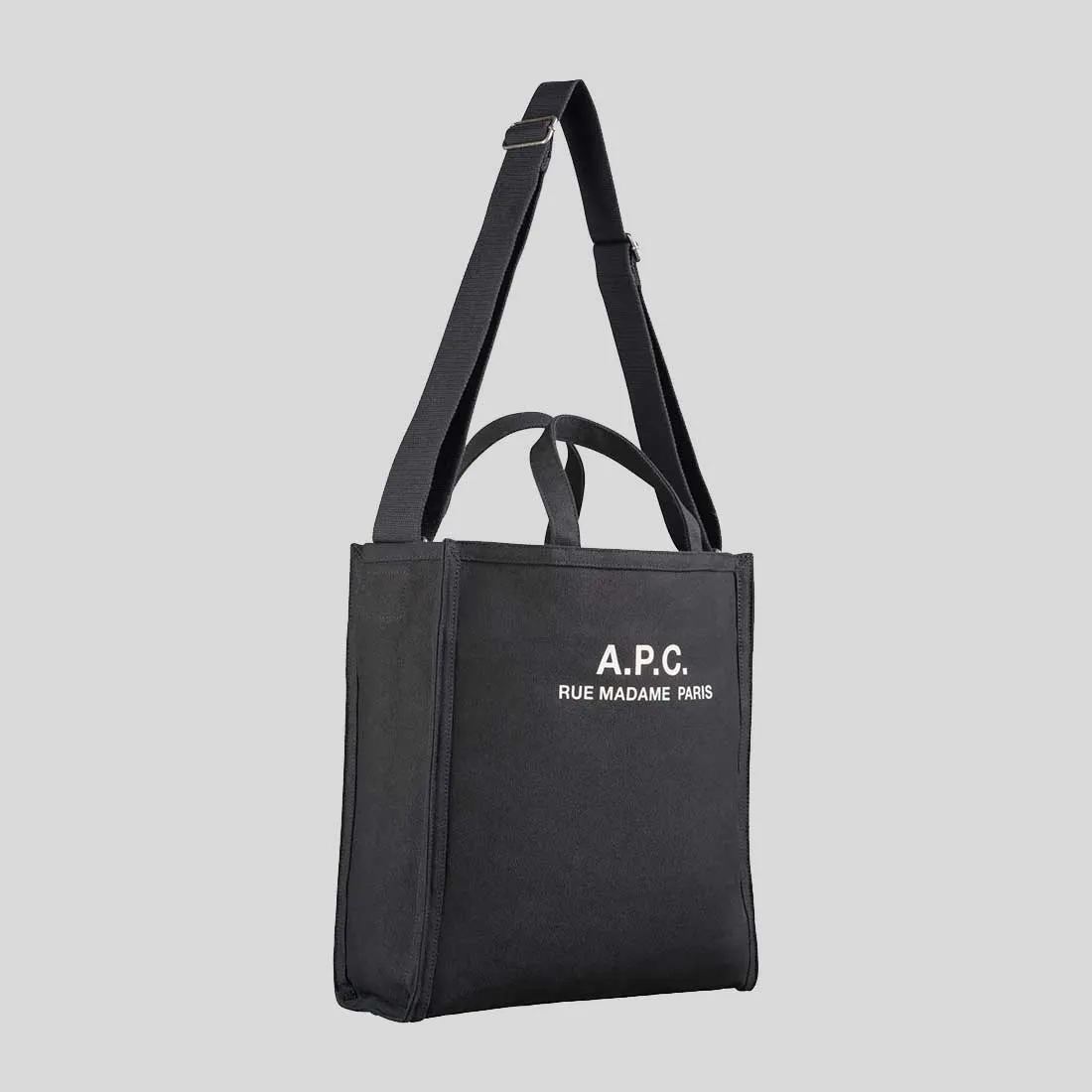 A.P.C. Recuperation Shopping Bag Black CODBMH61318LZZ