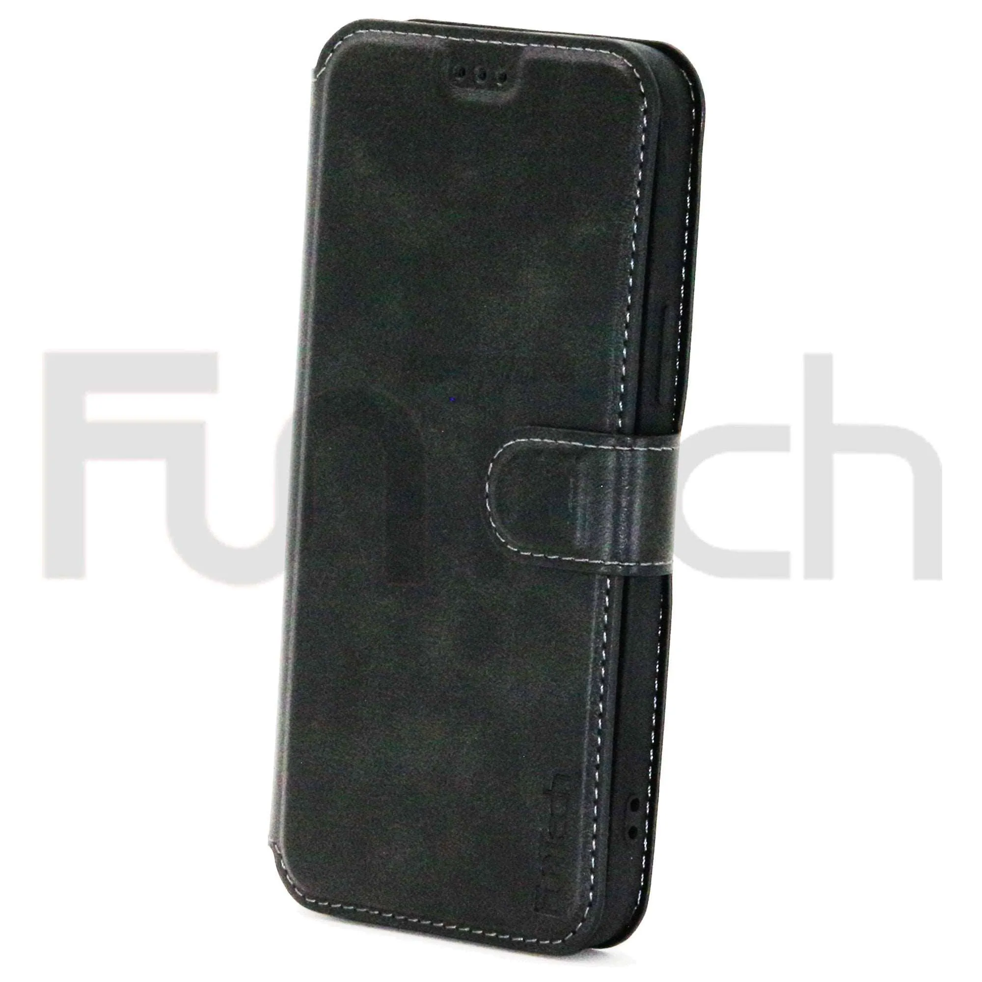 Apple iPhone 12 Pro Max Wallet Flip Case Black