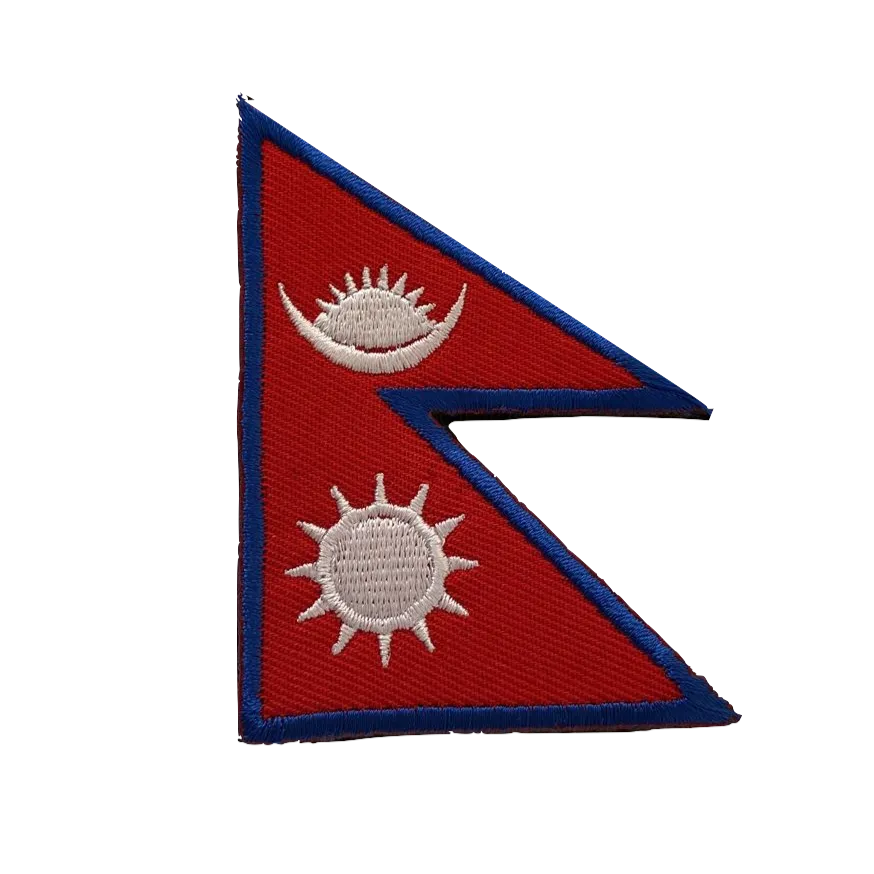 Asian Flags Patches (Velcro)