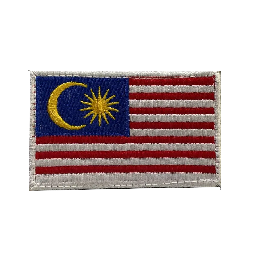 Asian Flags Patches (Velcro)