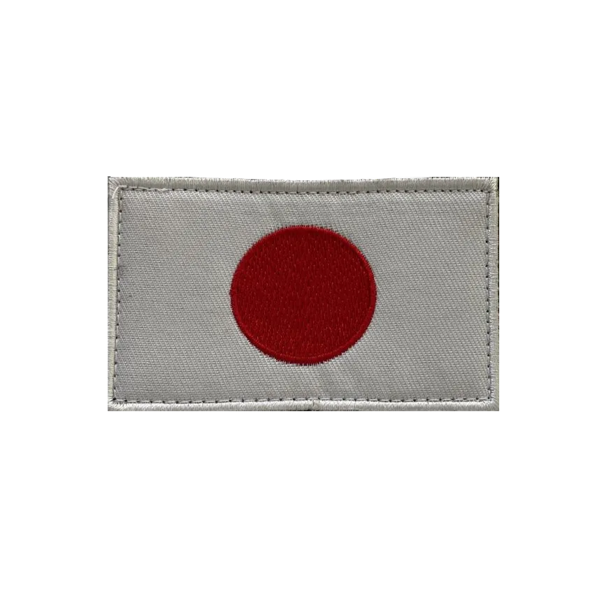 Asian Flags Patches (Velcro)