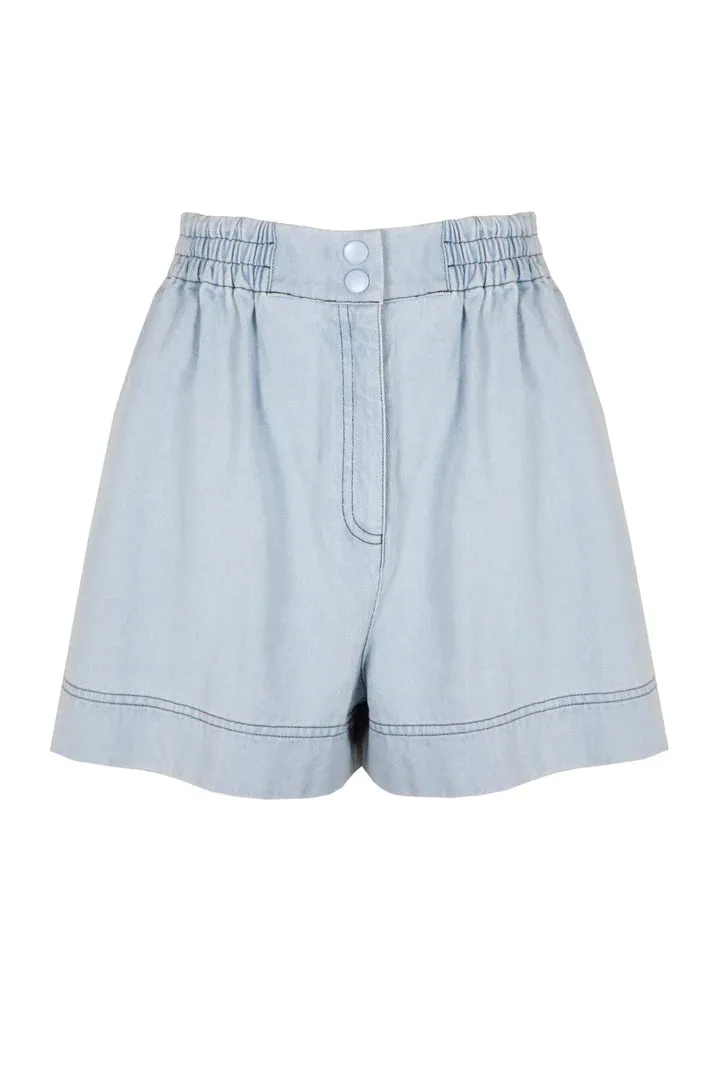 Aspen Short - Light Denim