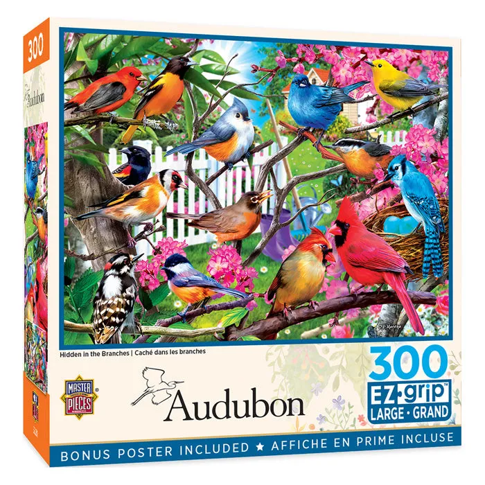 Audubon Hidden in the Branches 300 pc. EzGrip Puzzle