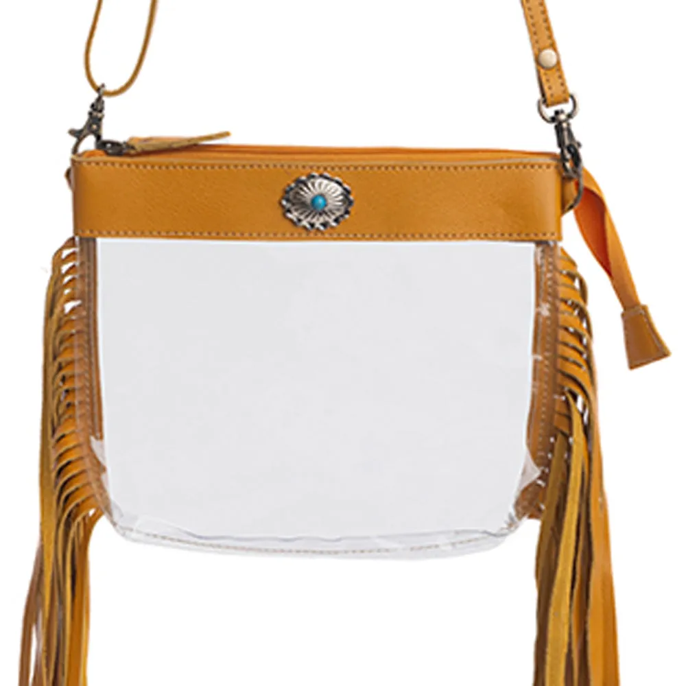 Azura Clear Bag in Sunrise Yellow