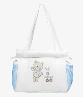 Baby Diaper Bag – Blue Bear Theme