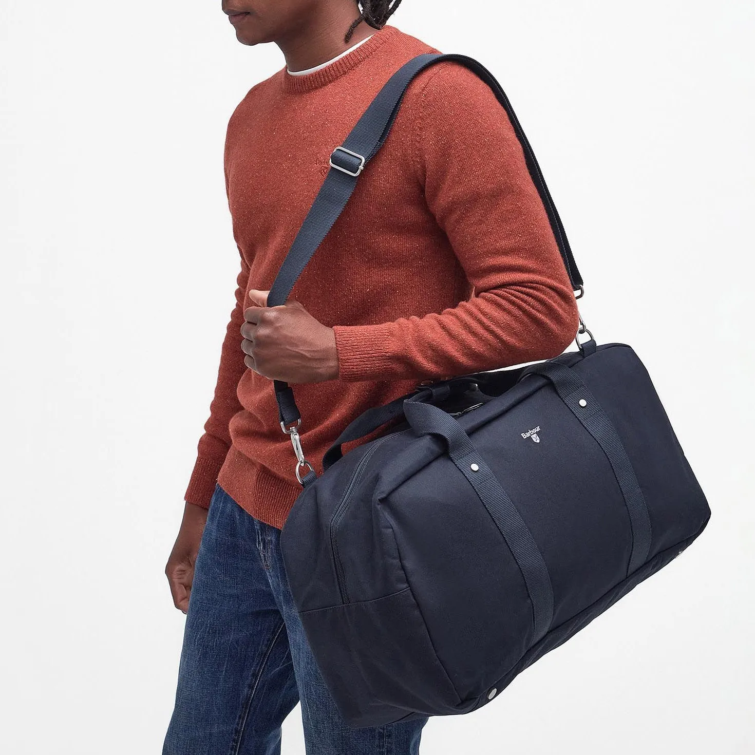 Barbour Cascade Holdall in Navy