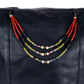 BEADED BAG NECKLACE - NO. 14386