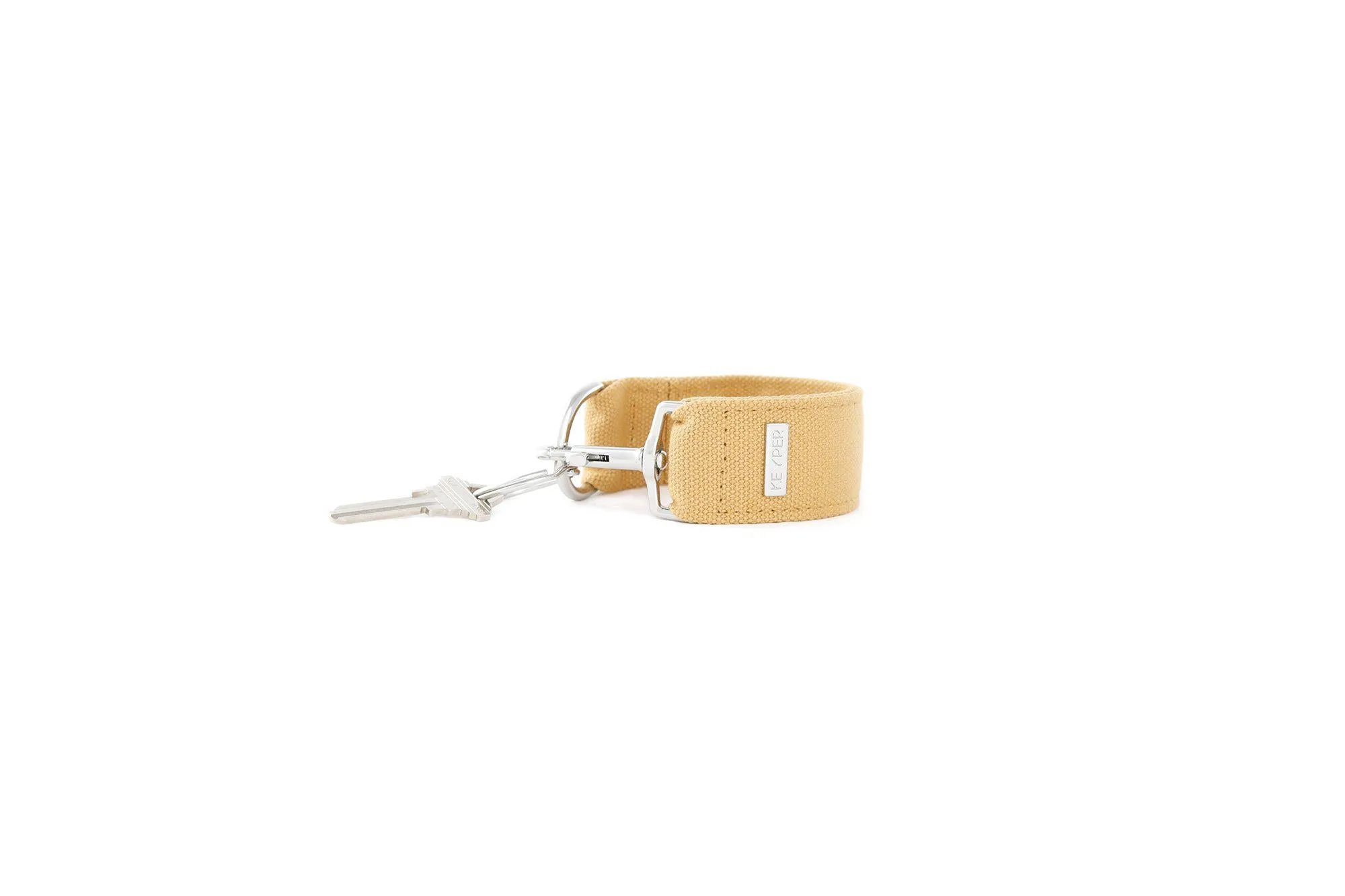 Beige CLASSIC CANVAS KEYPER® key ring