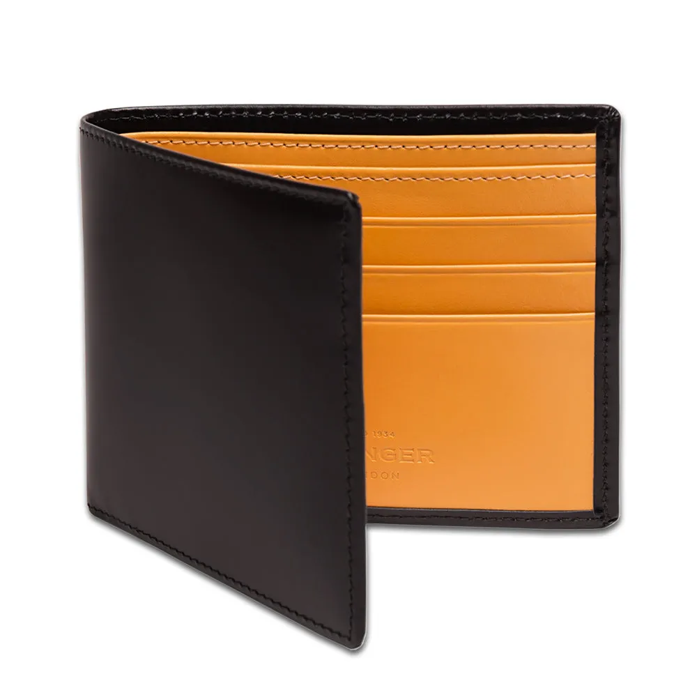 Black and London Tan Credit Card Wallet