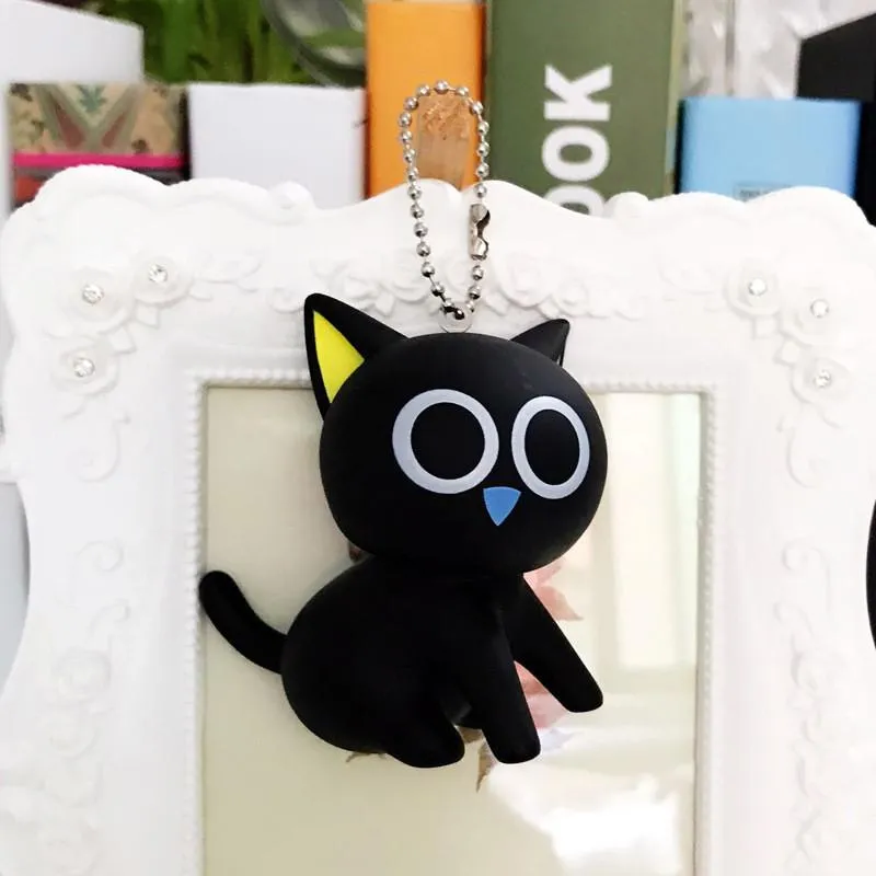 Black Cat Keychain