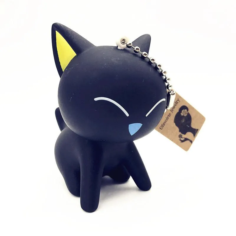 Black Cat Keychain