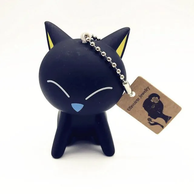 Black Cat Keychain