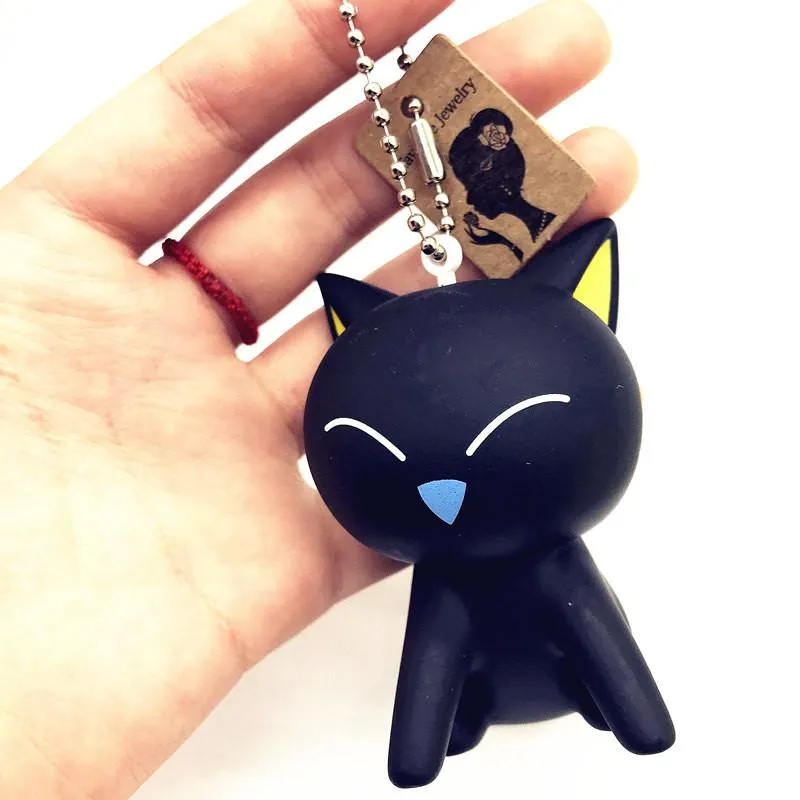 Black Cat Keychain