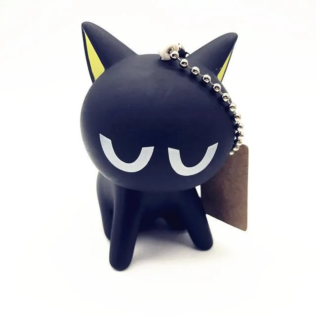 Black Cat Keychain