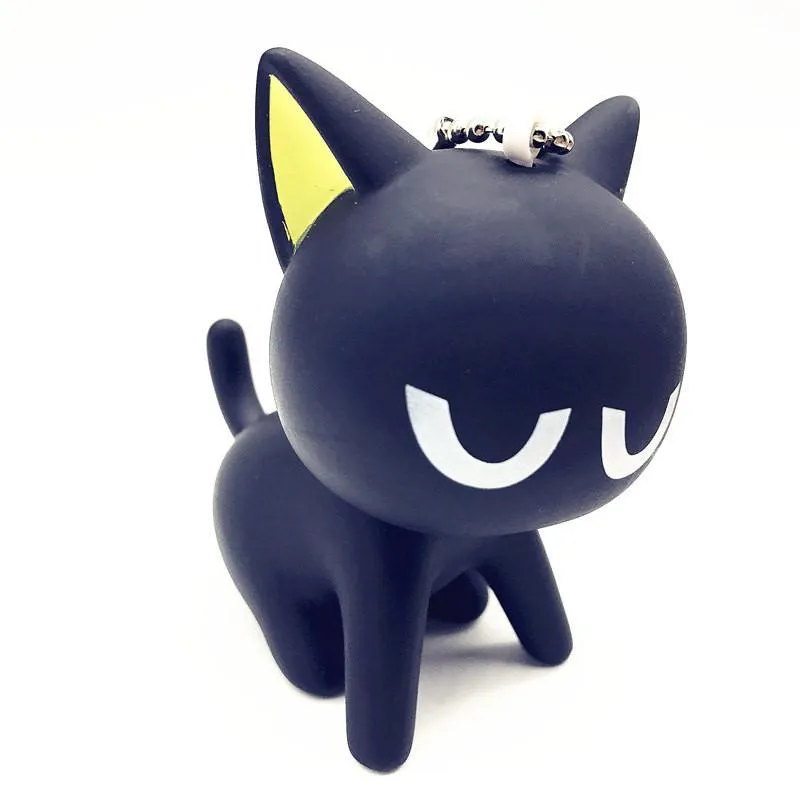 Black Cat Keychain