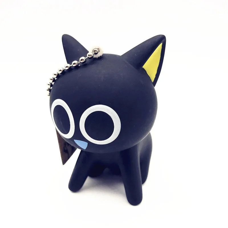 Black Cat Keychain