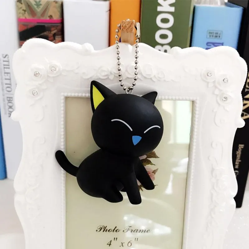 Black Cat Keychain