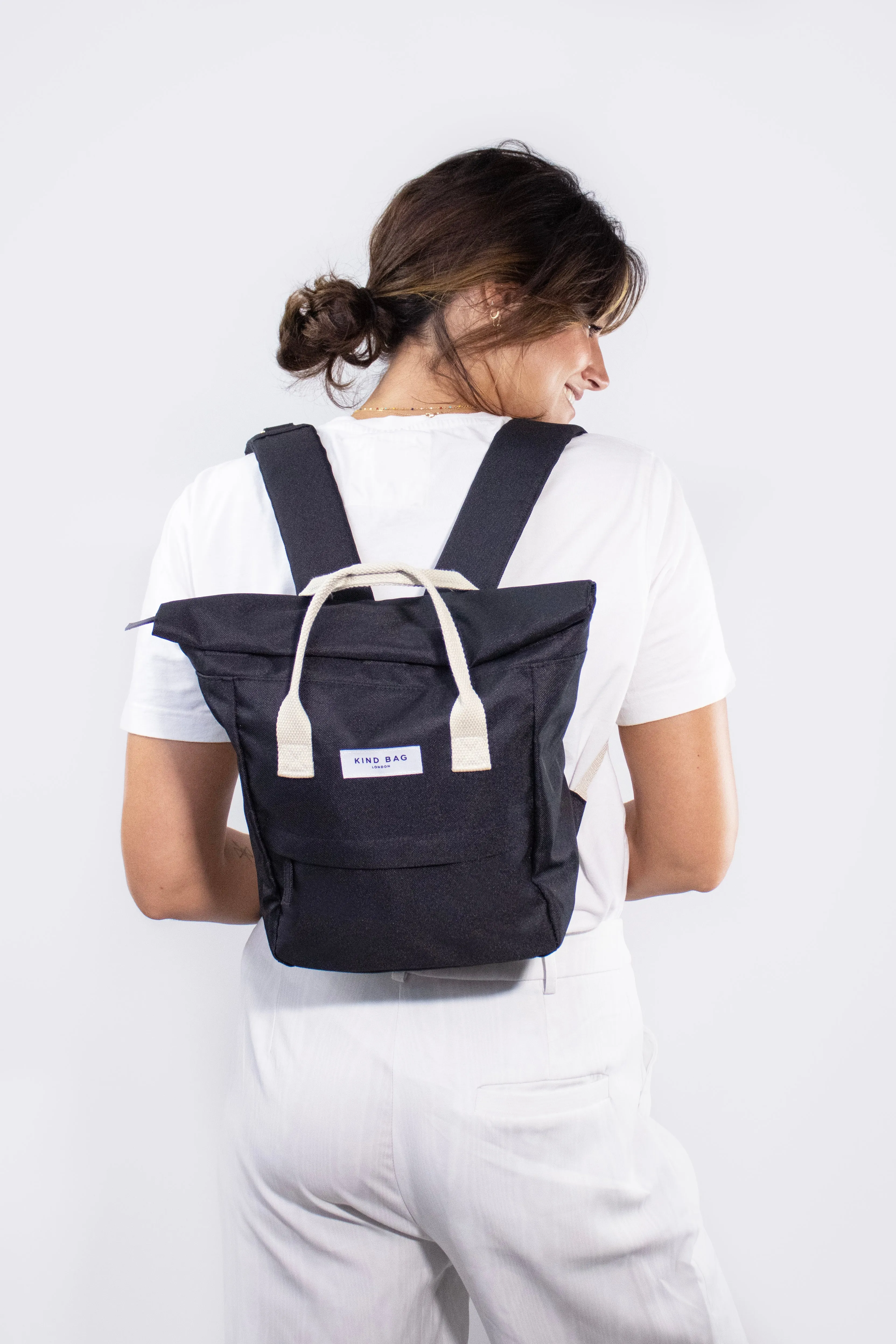 Black | “Hackney” 2.0 Backpack | Mini