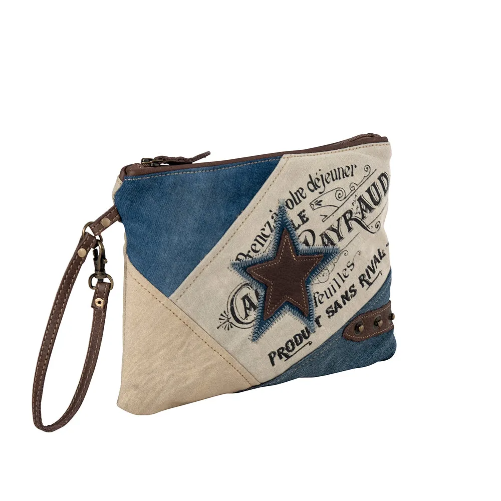 Blue Star Key Pouch