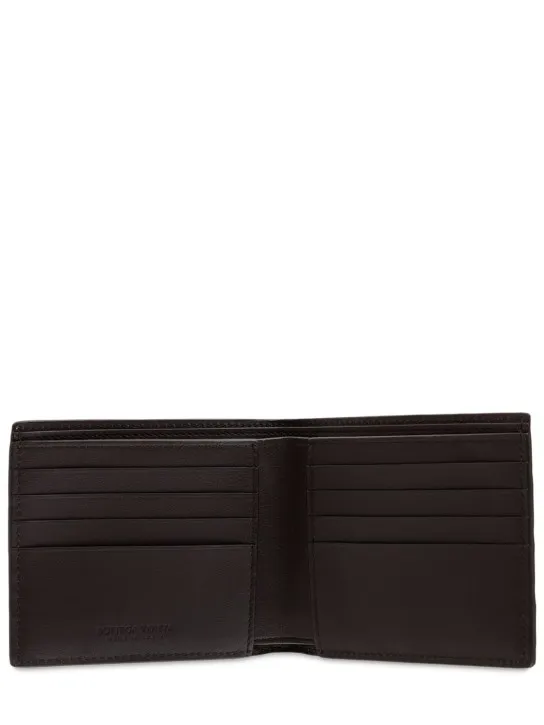 Bottega Veneta   Intrecciato leather bi-fold wallet 