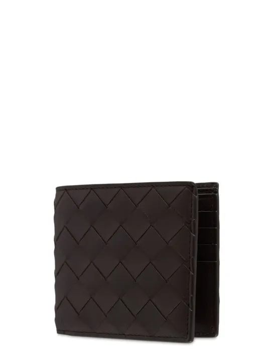 Bottega Veneta   Intrecciato leather bi-fold wallet 