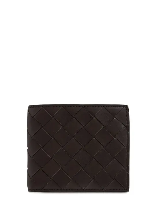 Bottega Veneta   Intrecciato leather bi-fold wallet 