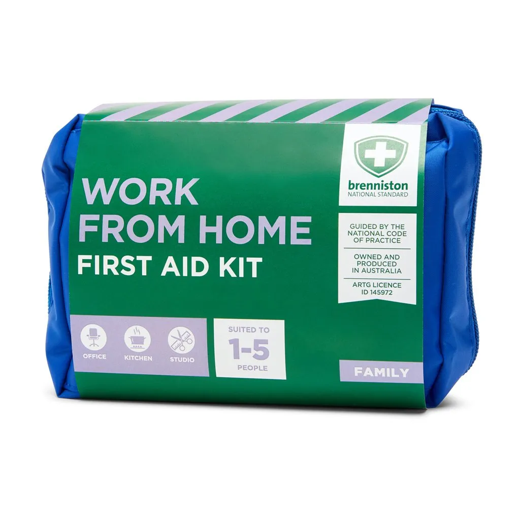 Brenniston National Standard Work From Home Family First Aid Kit