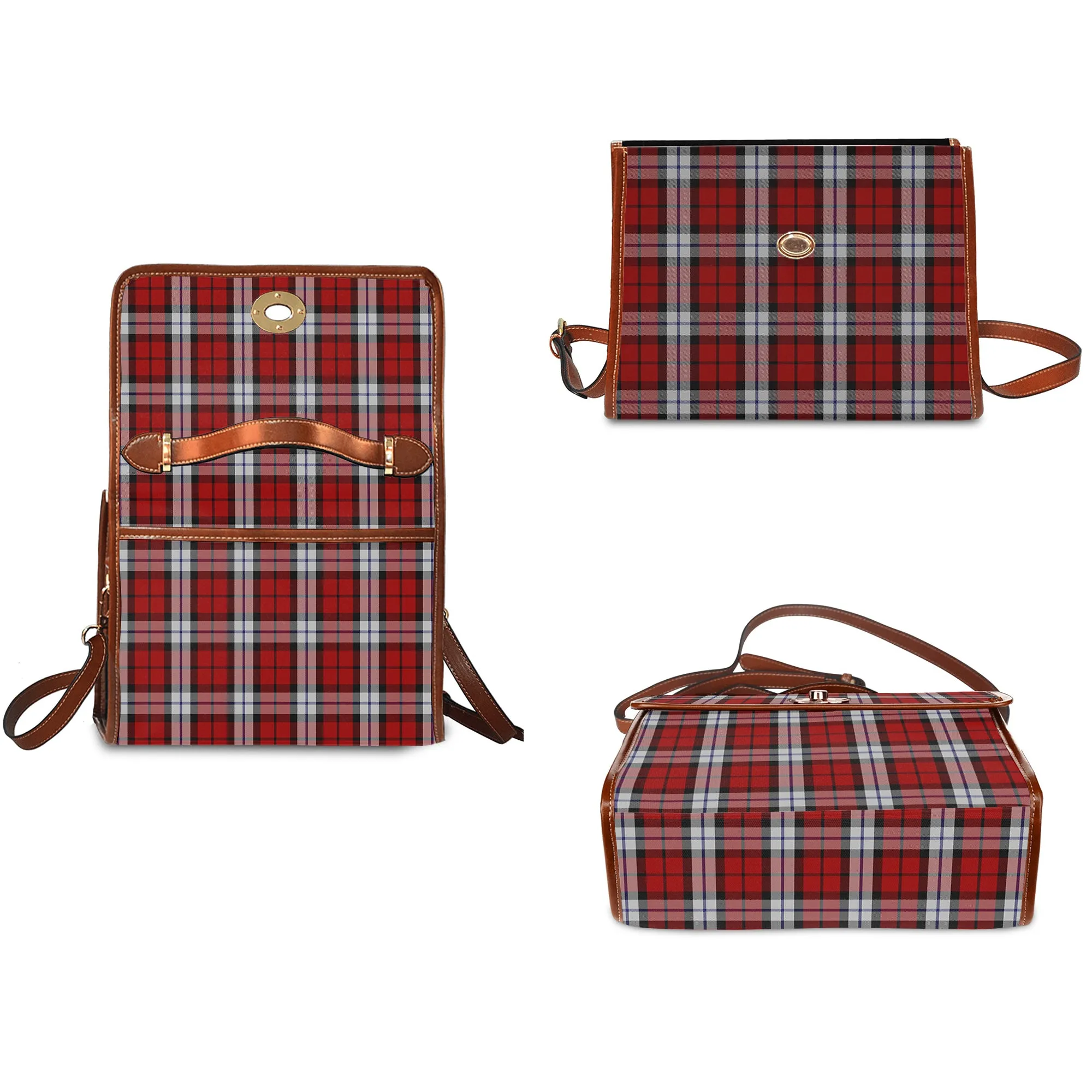 Brodie Dress Tartan Waterproof Canvas Bag