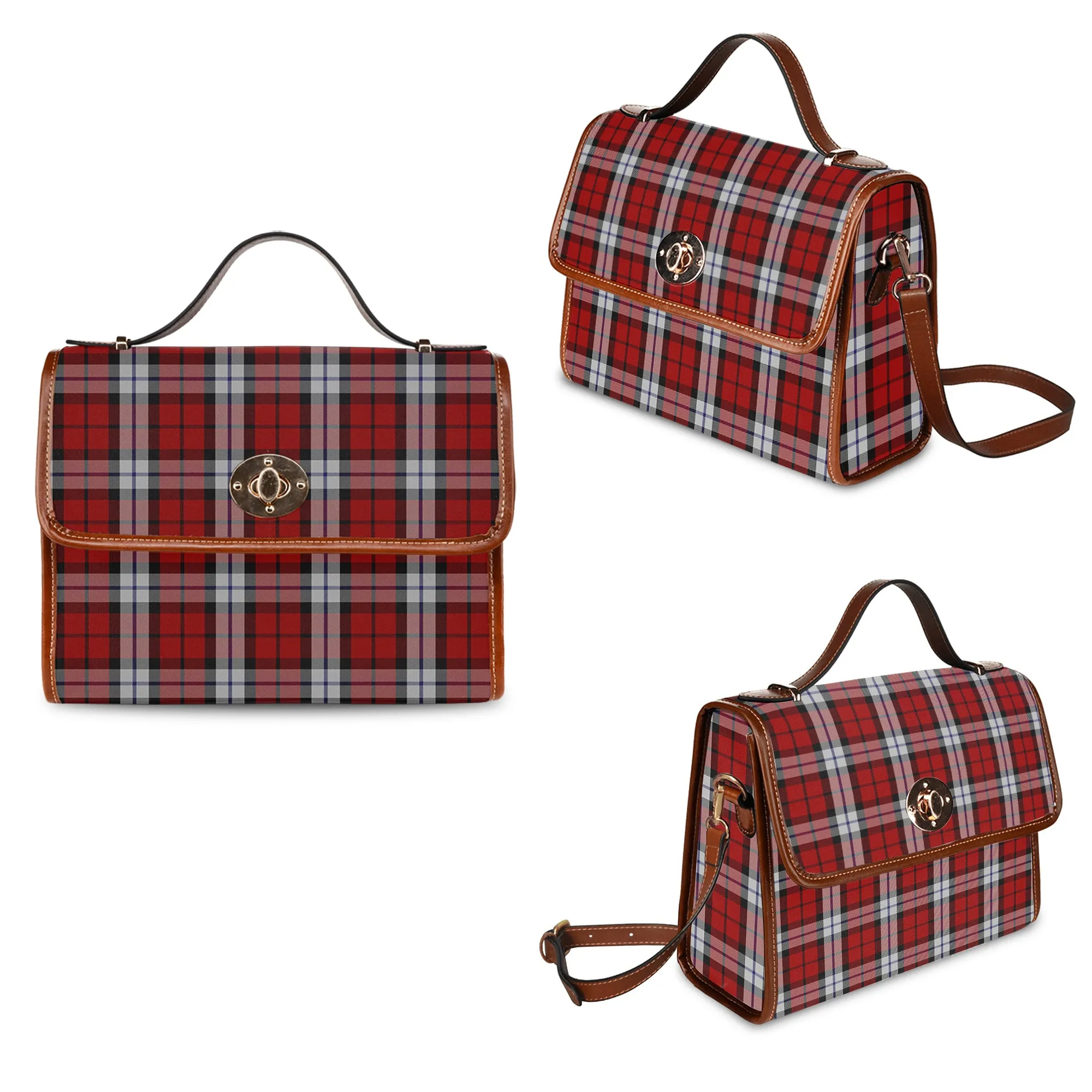 Brodie Dress Tartan Waterproof Canvas Bag