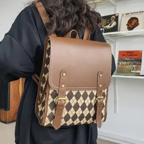 Brown Backpack