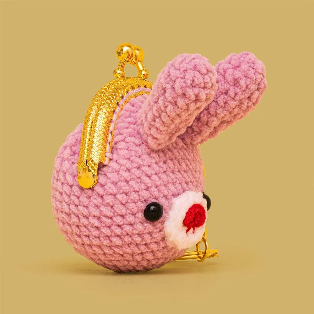 Bunny Coin Purse Crochet Kit