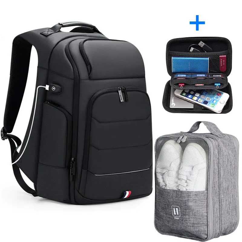 Businss Travel Backpack for Men Trip Anti-theft USB Charging School Bag Men Backpack