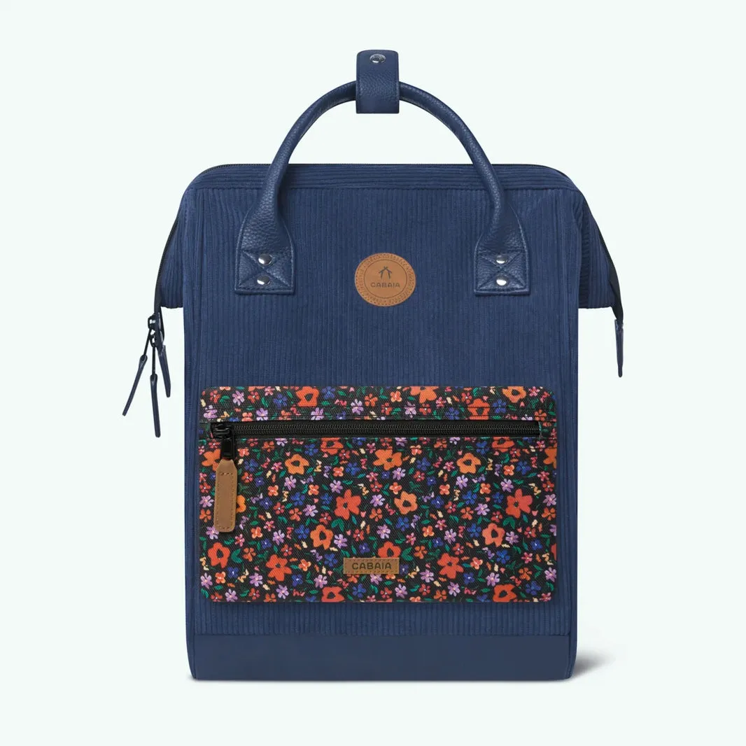 CABAÏA - Backpack Adventurer Medium - Recycled Velvet