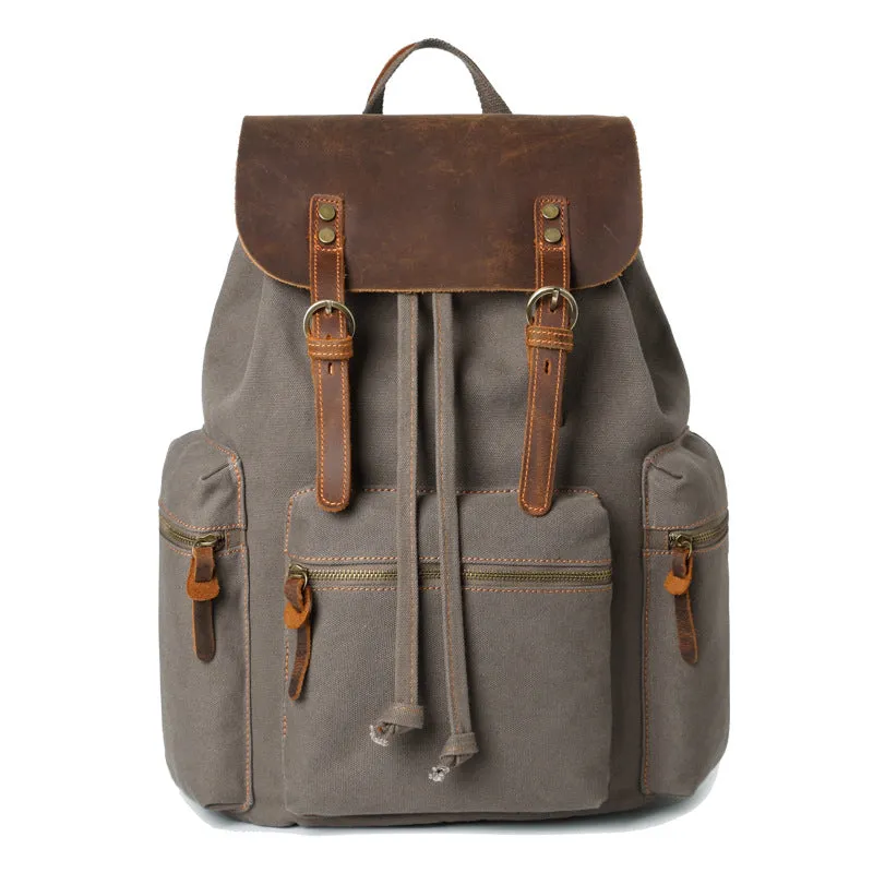 Canvas backpack