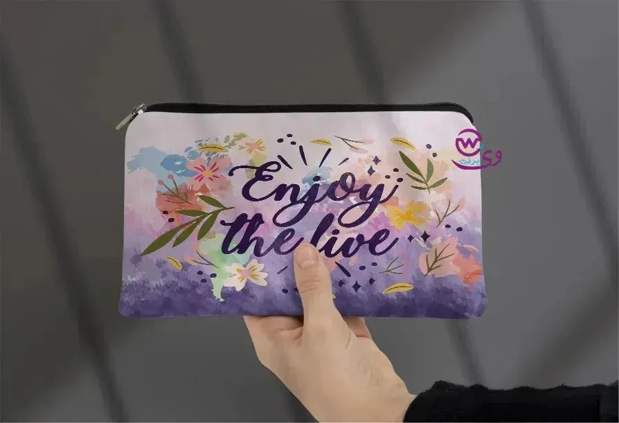 Canvas - Pencil Case -Traveler