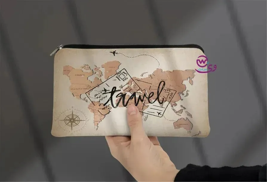 Canvas - Pencil Case -Traveler