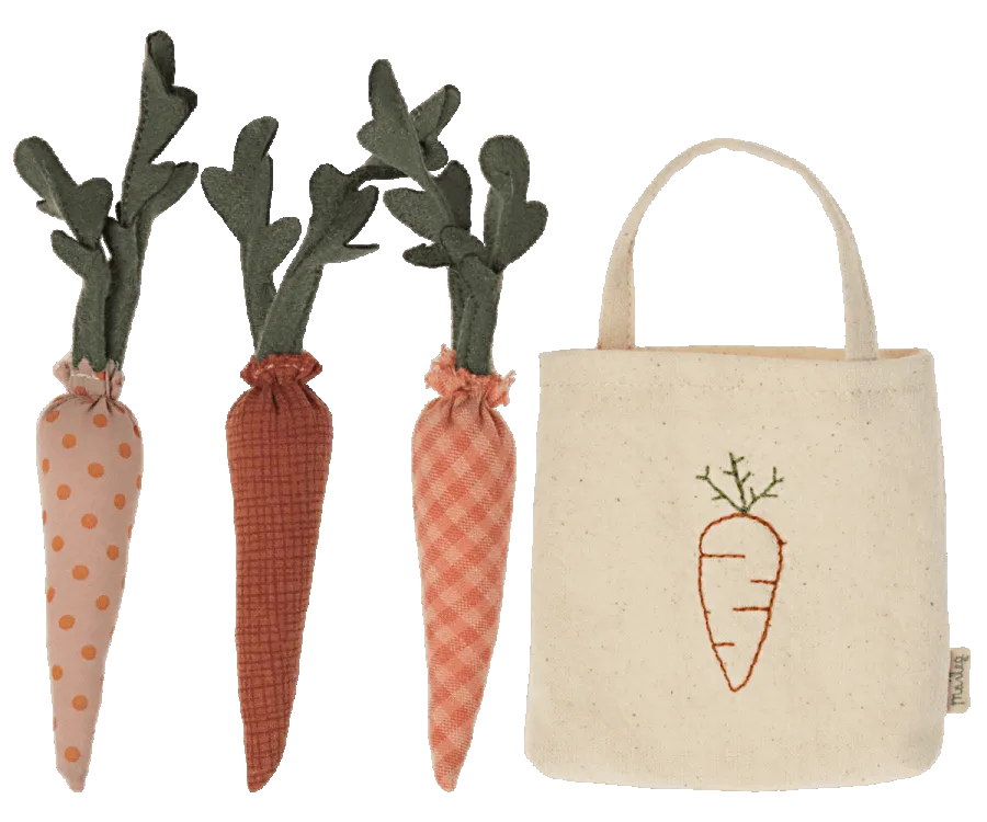 Carrots in Shopping Bag