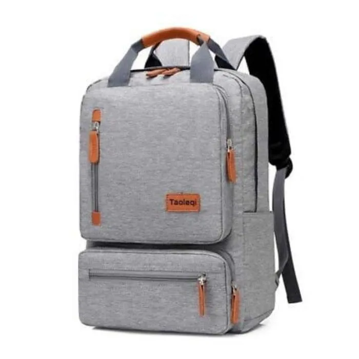 Casual Business Men Computer Backpack Light 15.6-inch Travel Bagpack New Lady Anti-theft Laptop Backpack Gray Blue Mochila