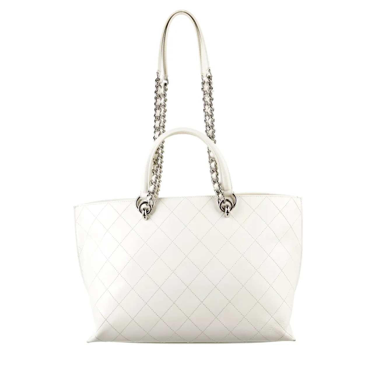 Chanel White Ring Tote