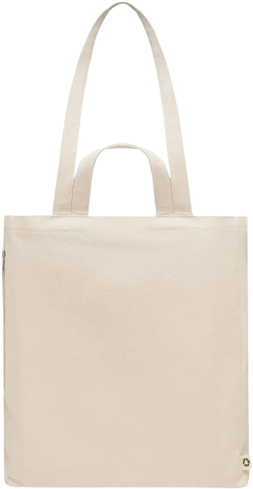 Comfort recycled polycotton beach bag