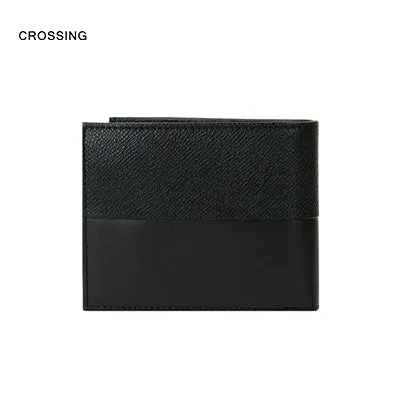 Crossing Infinite Bi-Fold Leather Wallet [12 Card Slots] RFID