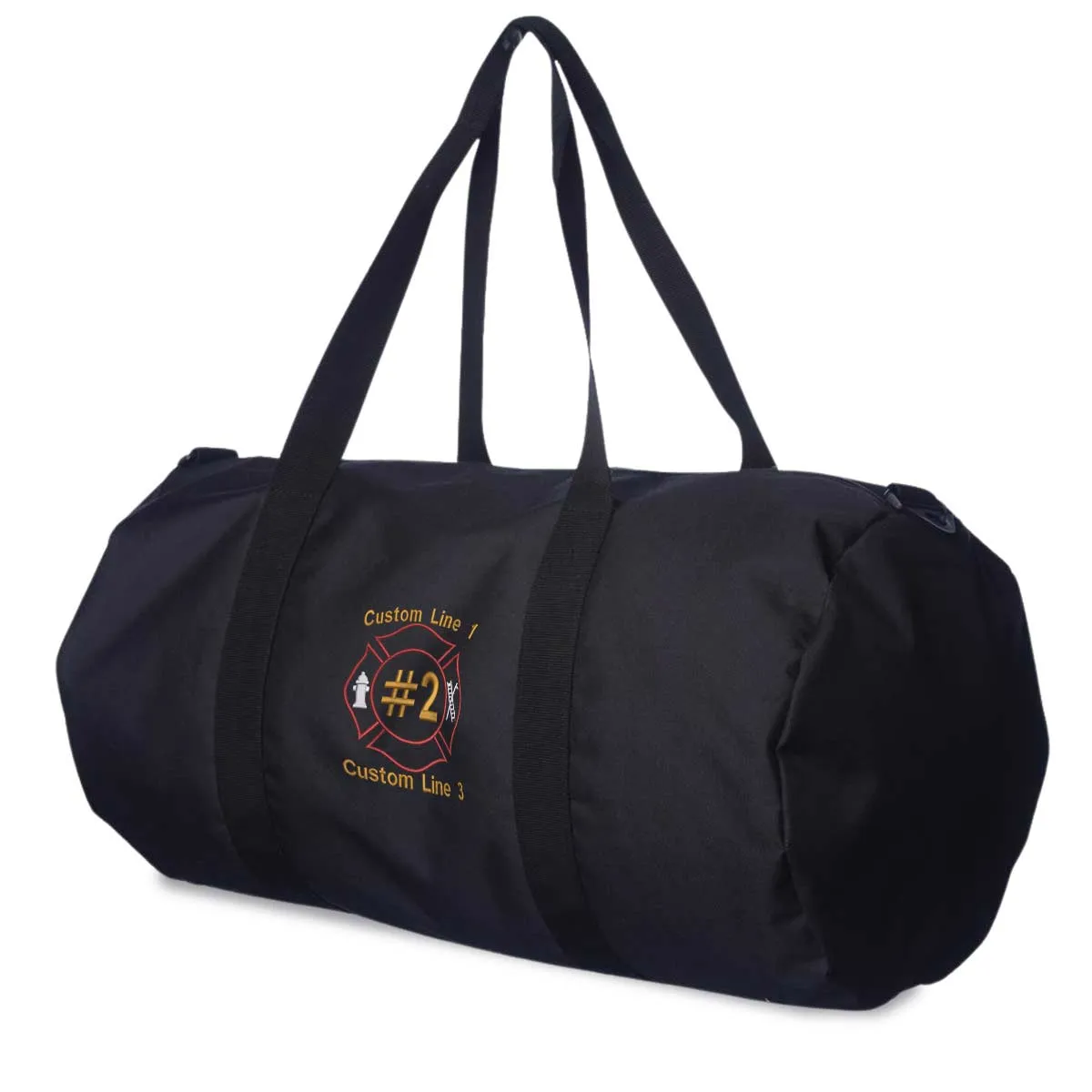 Customized 29L Large Duffel Bag with Maltese Embroidery