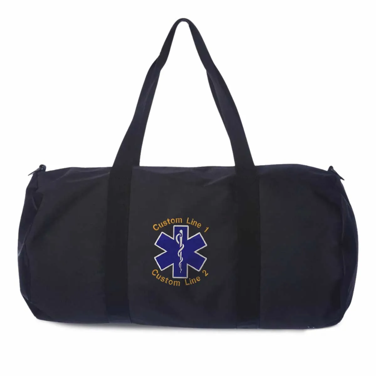 Customized 29L Large Duffel Bag with Star of Life EMS Logo Embroidery